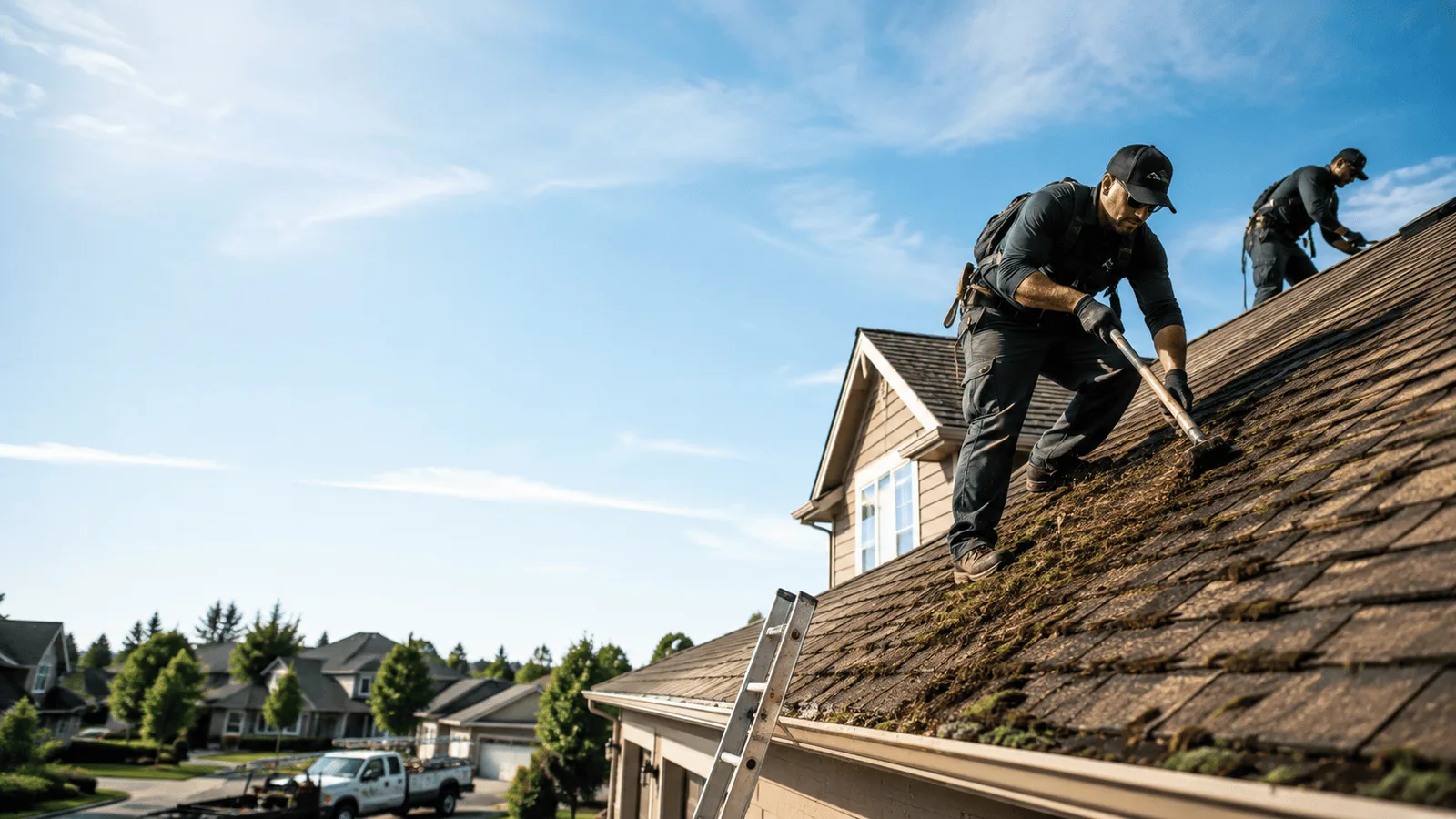 Roof Moss Removal in Gordonville, TX near me